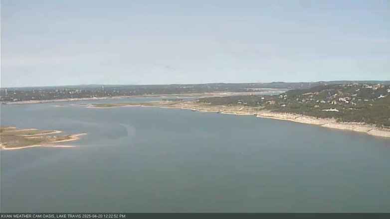 Lake Travis webcam, April 20, 2025 12:25 PM CT