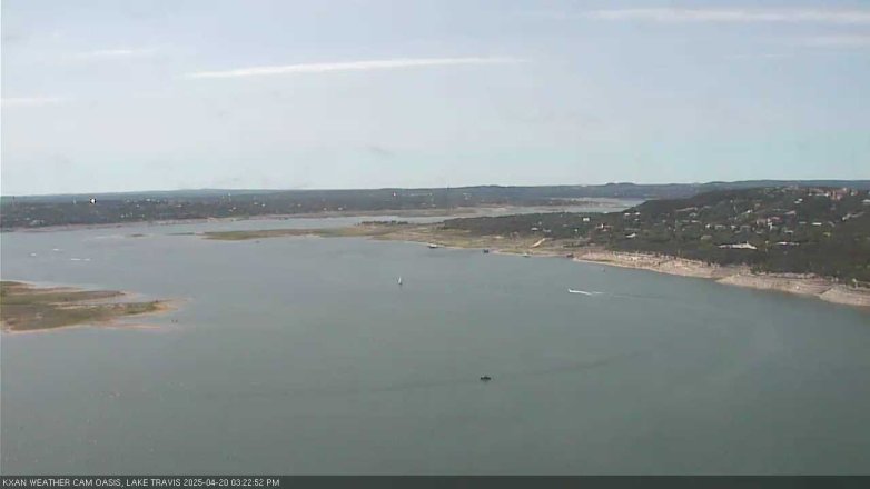 Lake Travis webcam, April 20, 2025 3:25 PM CT
