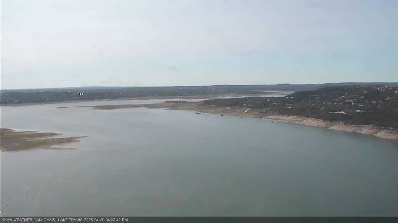 Lake Travis webcam, April 20, 2025 4:25 PM CT