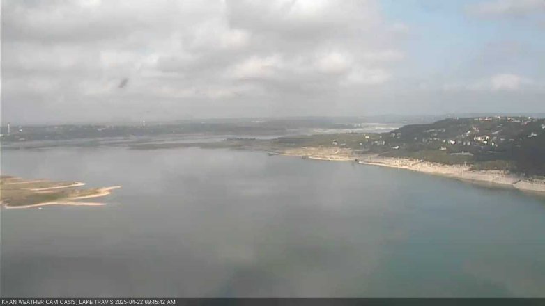 Lake Travis webcam, April 22, 2025 9:45 AM CT