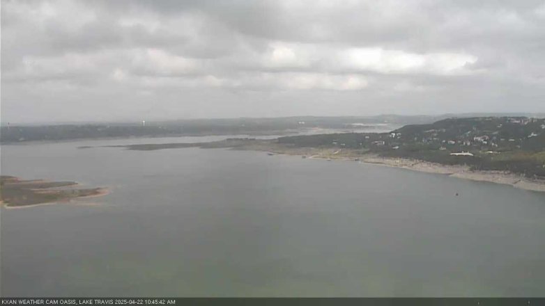 Lake Travis webcam, April 22, 2025 10:45 AM CT