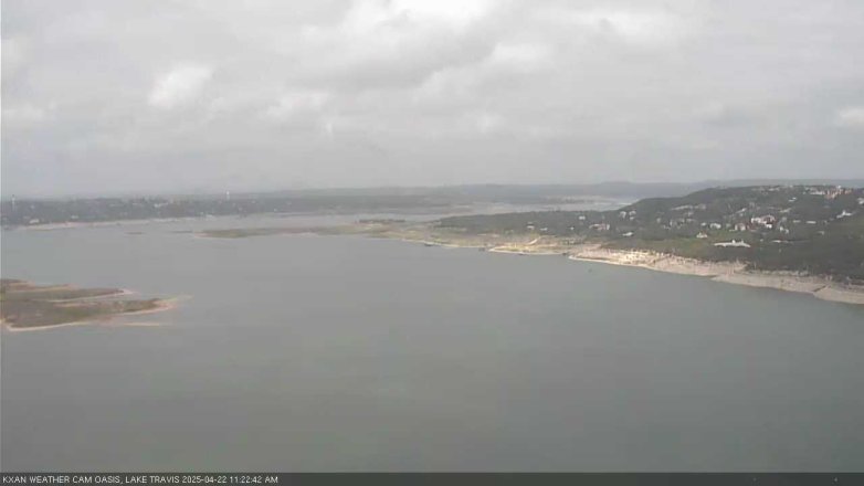 Lake Travis webcam, April 22, 2025 11:25 AM CT
