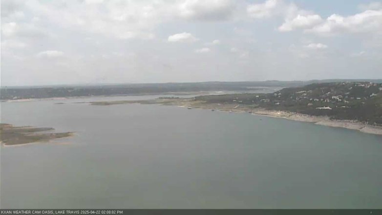 Lake Travis webcam, April 22, 2025 2:00 PM CT