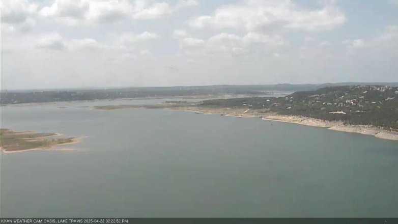 Lake Travis webcam, April 22, 2025 2:25 PM CT