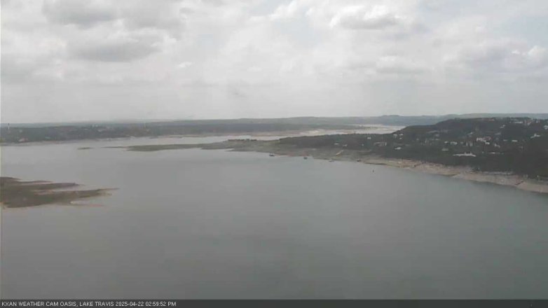 Lake Travis webcam, April 22, 2025 3:00 PM CT
