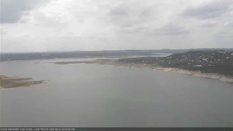 Lake Travis webcam, April 22, 2025 3:25 PM CT