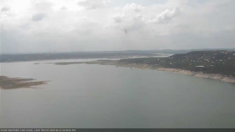 Lake Travis webcam, April 22, 2025 4:00 PM CT