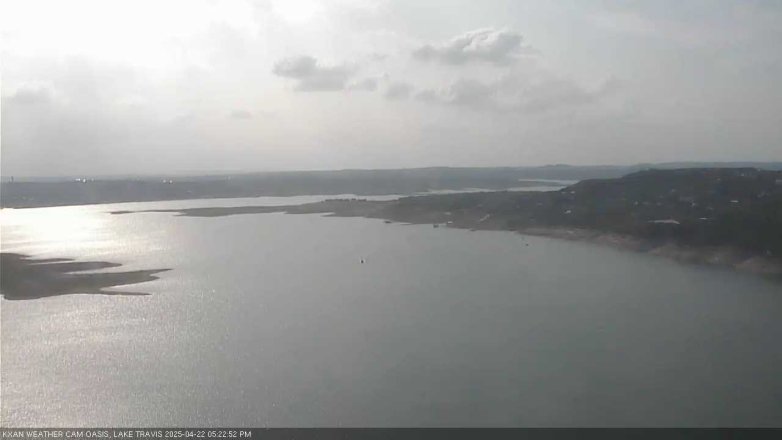 Lake Travis webcam, April 22, 2025 5:25 PM CT