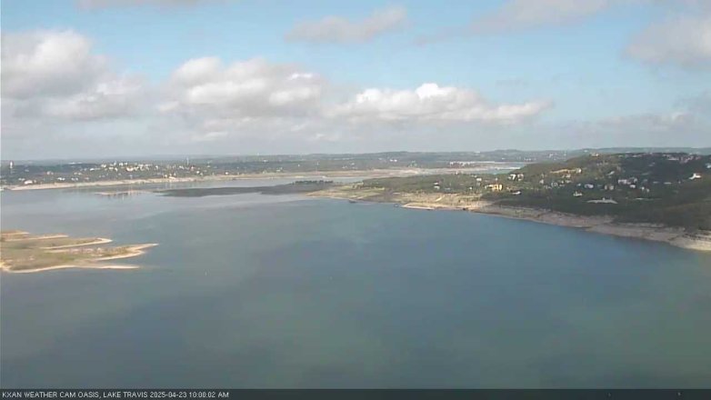 Lake Travis webcam, April 23, 2025 10:00 AM CT