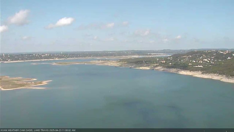 Lake Travis webcam, April 23, 2025 11:00 AM CT