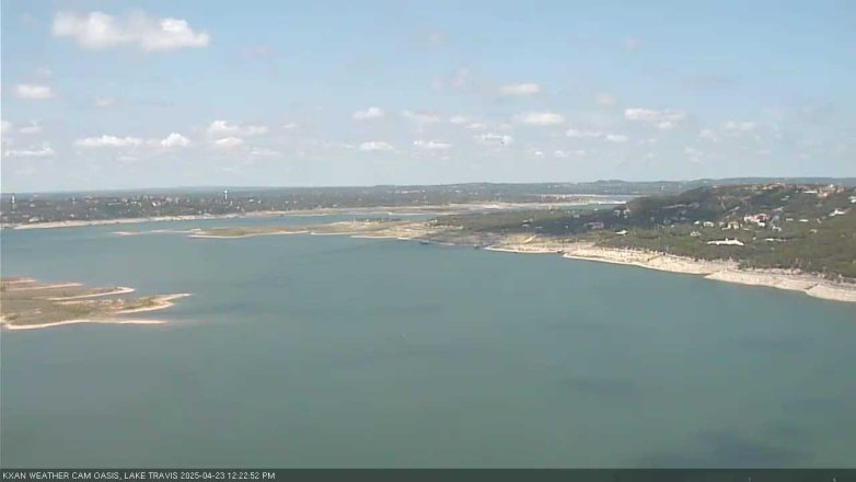 Lake Travis webcam, April 23, 2025 12:25 PM CT
