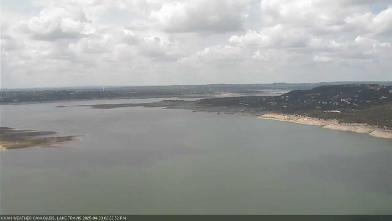 Lake Travis webcam, April 23, 2025 2:25 PM CT