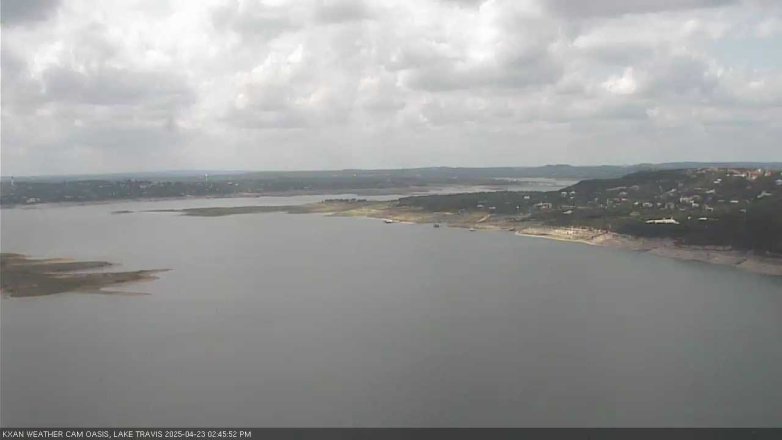 Lake Travis webcam, April 23, 2025 2:45 PM CT
