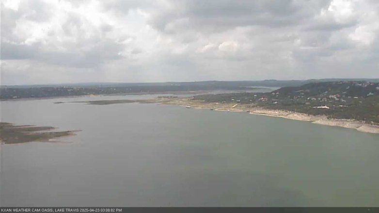 Lake Travis webcam, April 23, 2025 3:00 PM CT