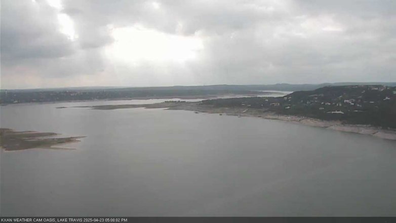 Lake Travis webcam, April 23, 2025 5:00 PM CT