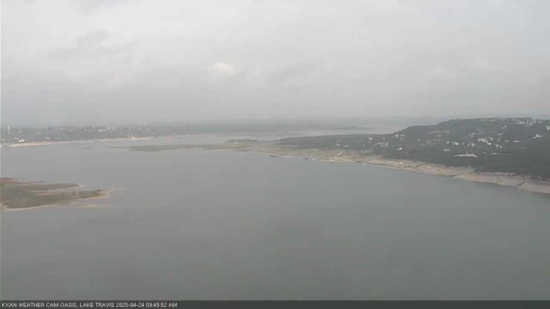 Lake Travis webcam, April 24, 2025 9:45 AM CT
