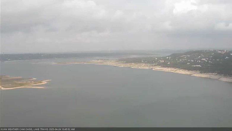 Lake Travis webcam, April 24, 2025 10:45 AM CT