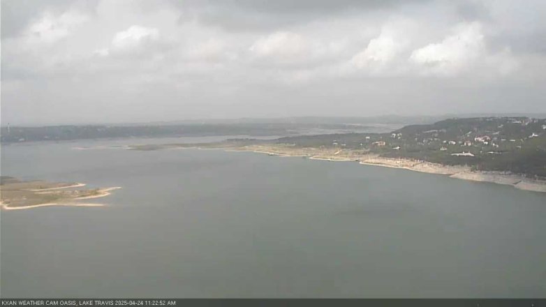 Lake Travis webcam, April 24, 2025 11:25 AM CT