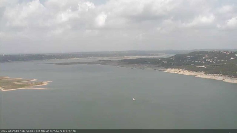 Lake Travis webcam, April 24, 2025 12:25 PM CT