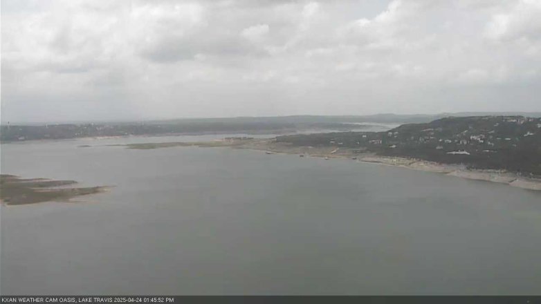 Lake Travis webcam, April 24, 2025 1:45 PM CT
