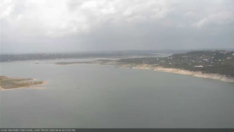 Lake Travis webcam, April 24, 2025 2:25 PM CT