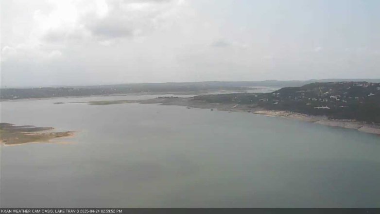 Lake Travis webcam, April 24, 2025 3:00 PM CT