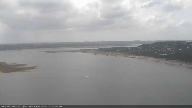 Lake Travis webcam, April 24, 2025 3:45 PM CT