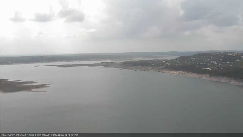 Lake Travis webcam, April 24, 2025 4:00 PM CT