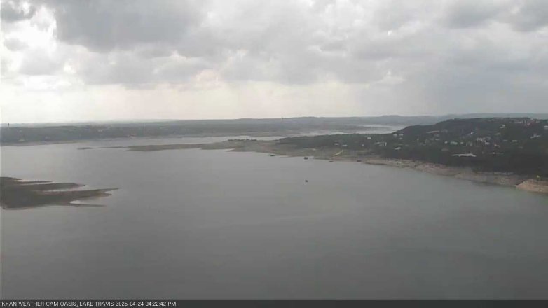 Lake Travis webcam, April 24, 2025 4:25 PM CT