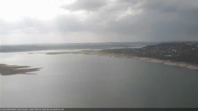 Lake Travis webcam, April 24, 2025 4:45 PM CT