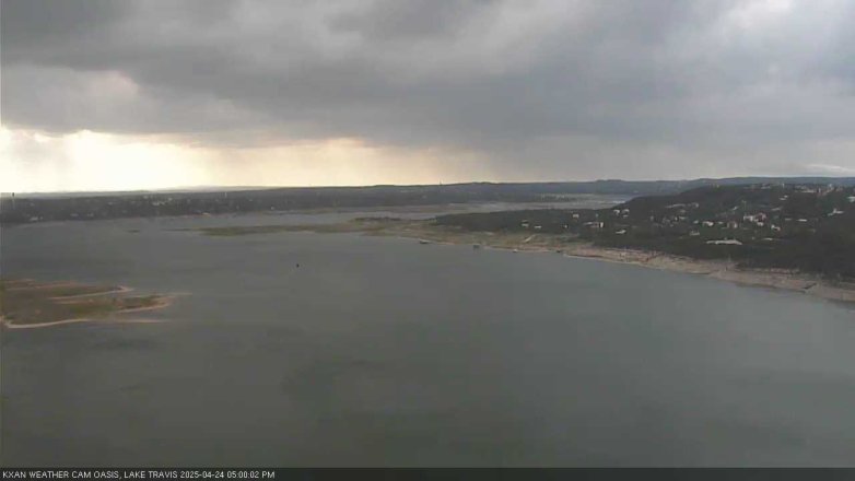 Lake Travis webcam, April 24, 2025 5:00 PM CT