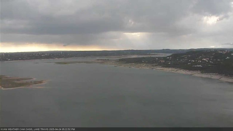 Lake Travis webcam, April 24, 2025 5:25 PM CT