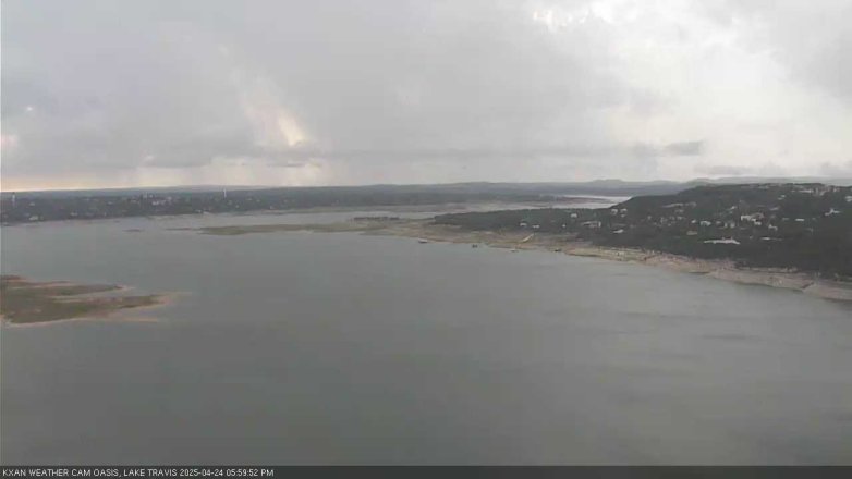 Lake Travis webcam, April 24, 2025 6:00 PM CT