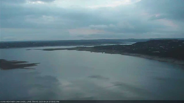 Lake Travis webcam, April 24, 2025 8:00 PM CT