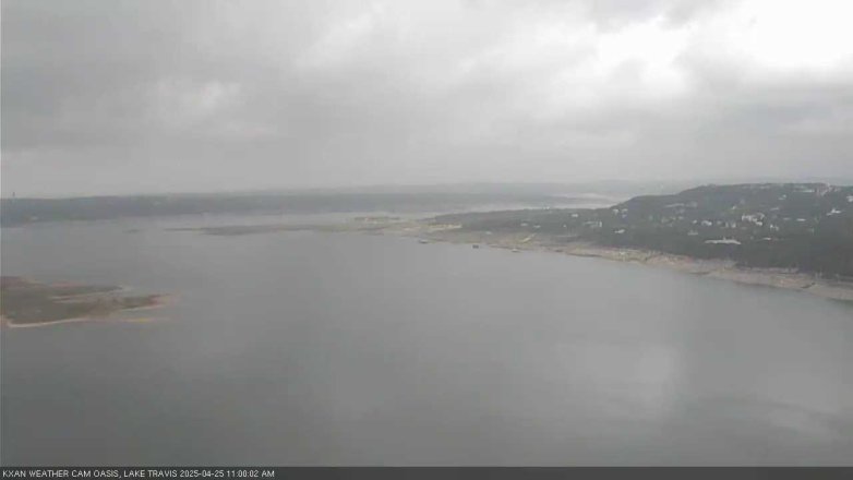 Lake Travis webcam, April 25, 2025 11:00 AM CT