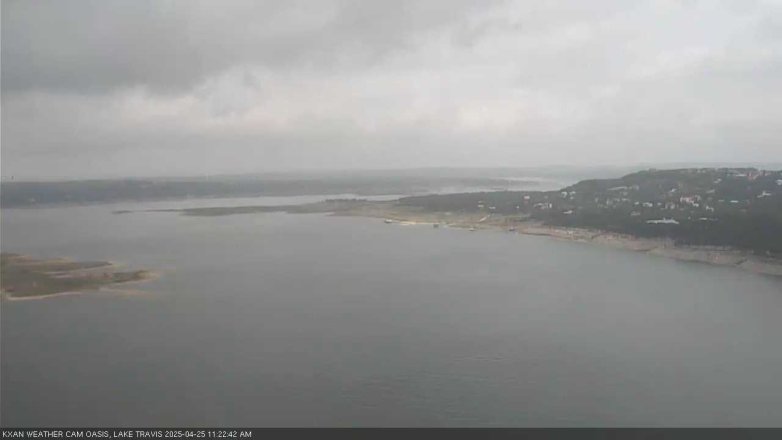 Lake Travis webcam, April 25, 2025 11:25 AM CT