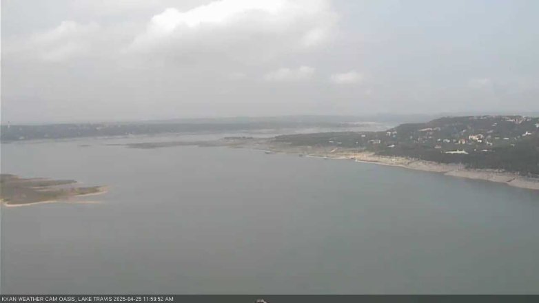 Lake Travis webcam, April 25, 2025 12:00 PM CT