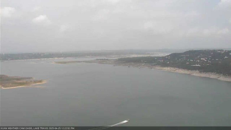Lake Travis webcam, April 25, 2025 12:25 PM CT