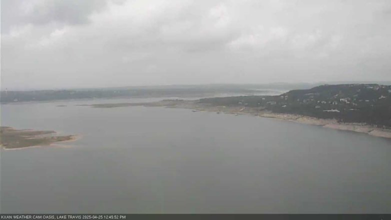 Lake Travis webcam, April 25, 2025 12:45 PM CT