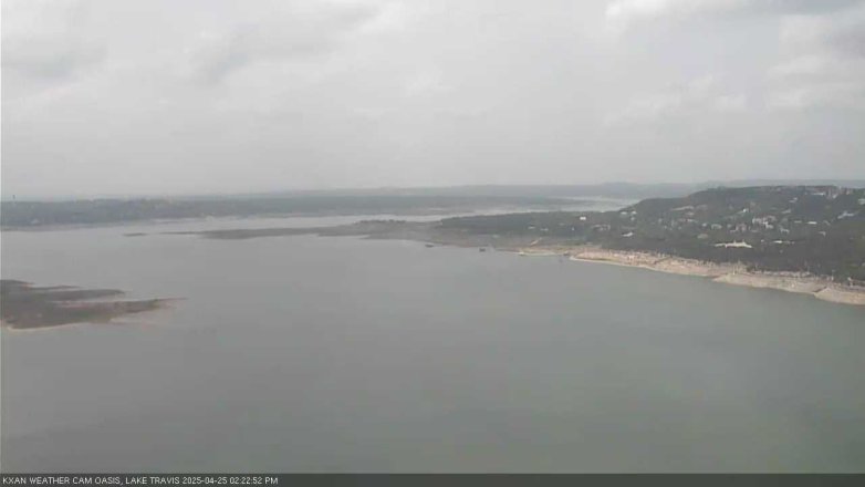 Lake Travis webcam, April 25, 2025 2:25 PM CT