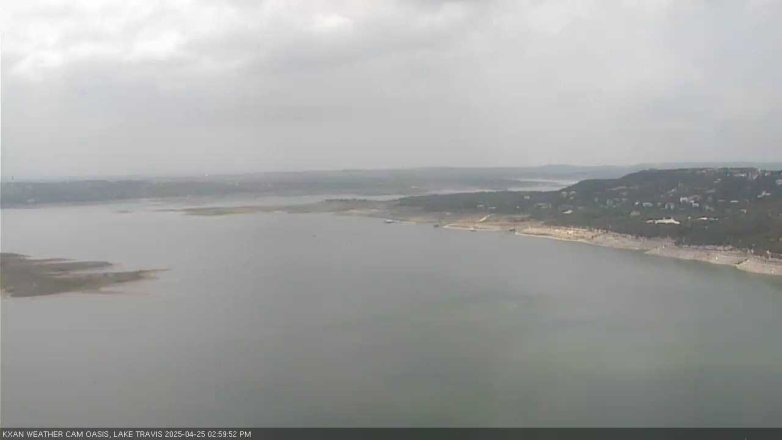Lake Travis webcam, April 25, 2025 3:00 PM CT