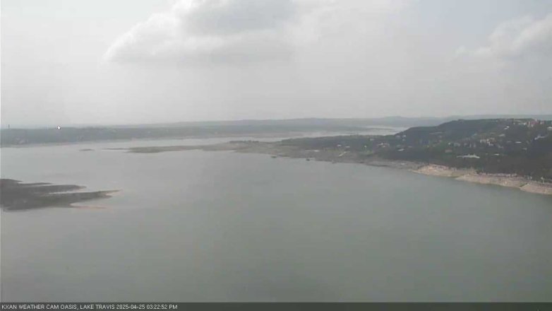 Lake Travis webcam, April 25, 2025 3:25 PM CT