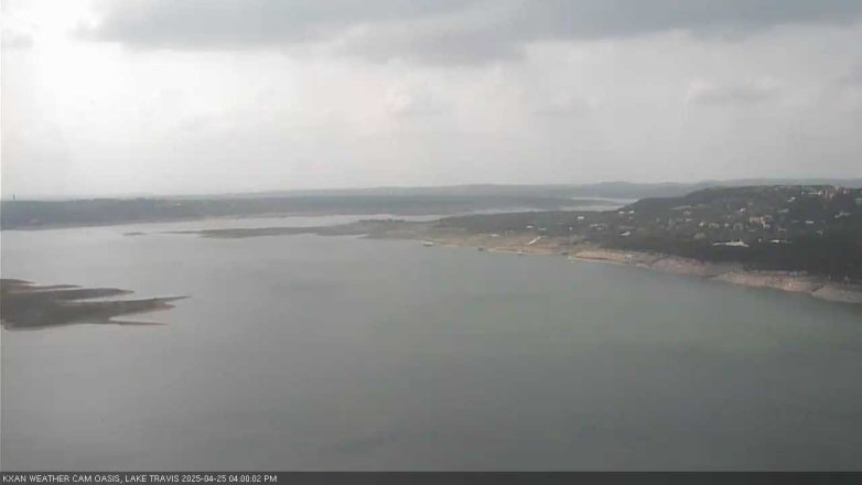 Lake Travis webcam, April 25, 2025 4:00 PM CT