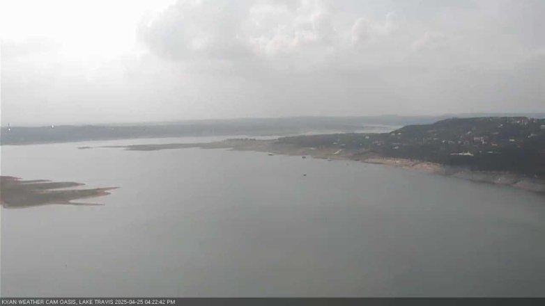 Lake Travis webcam, April 25, 2025 4:25 PM CT