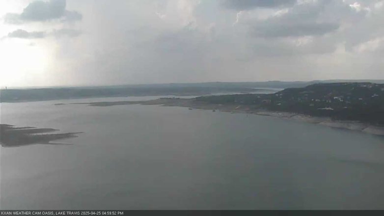 Lake Travis webcam, April 25, 2025 5:00 PM CT