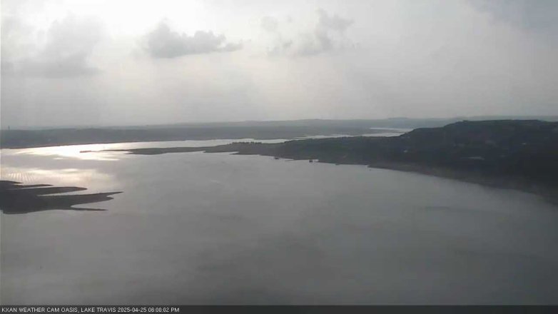 Lake Travis webcam, April 25, 2025 6:00 PM CT