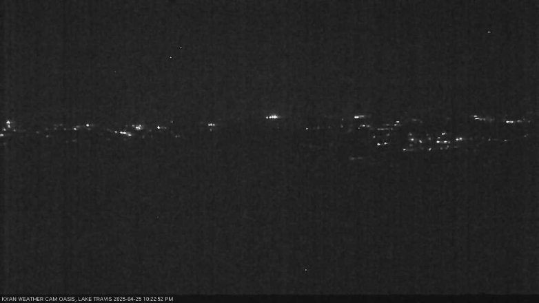 Lake Travis webcam, April 25, 2025 10:25 PM CT