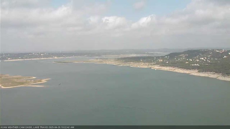 Lake Travis webcam, April 26, 2025 10:25 AM CT