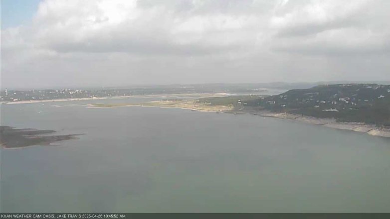 Lake Travis webcam, April 26, 2025 10:45 AM CT
