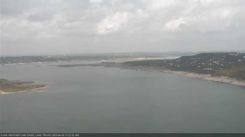 Lake Travis webcam, April 26, 2025 11:25 AM CT